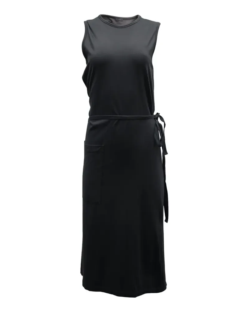 Joseph Midikleid mit Bindegürtel - Schwarz Schwarz