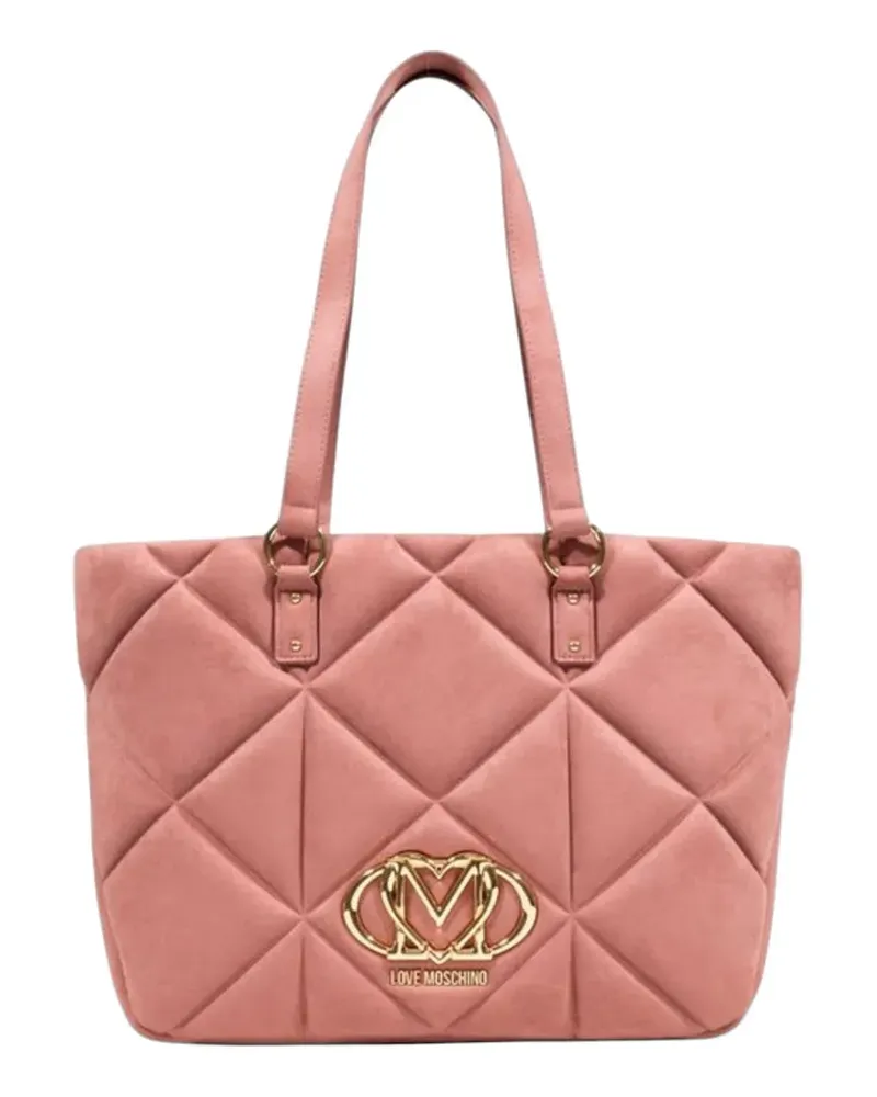 Moschino quilted tote bag - Rosa Rosa