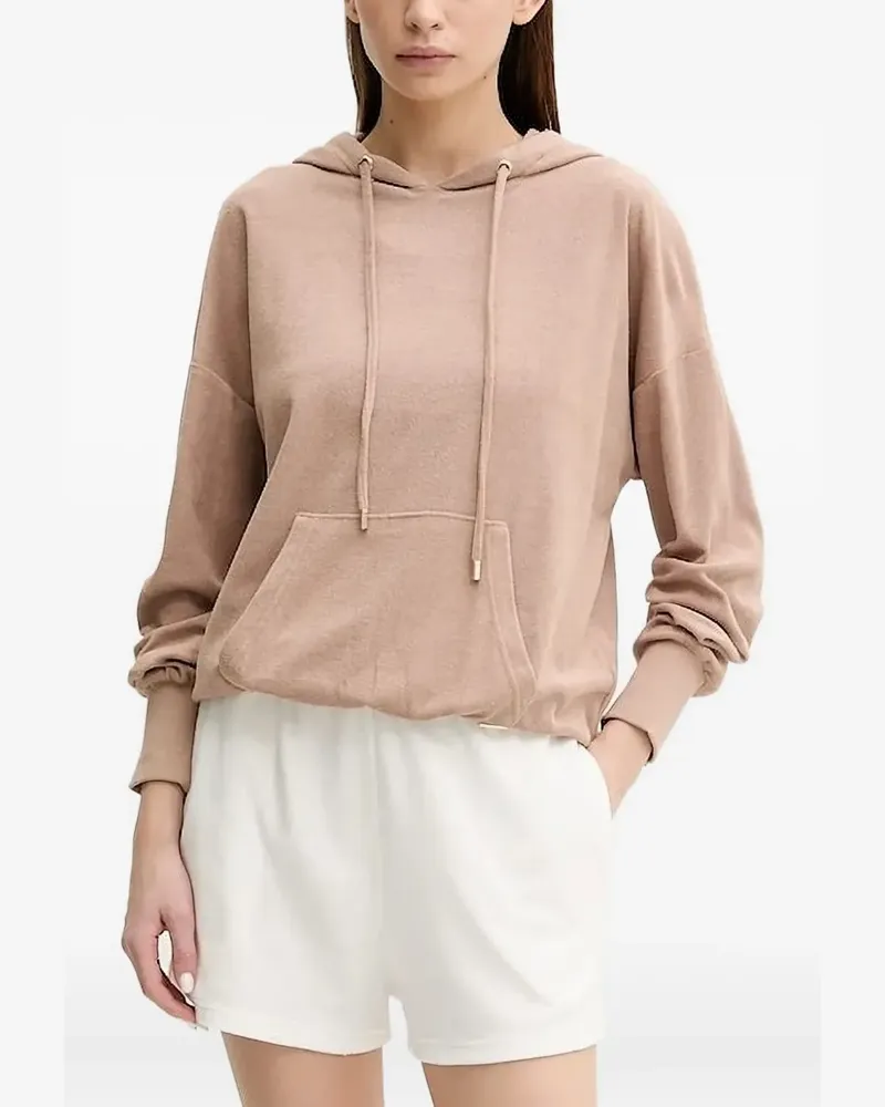 Melissa Odabash Nora Frottee-Hoodie - Nude Nude