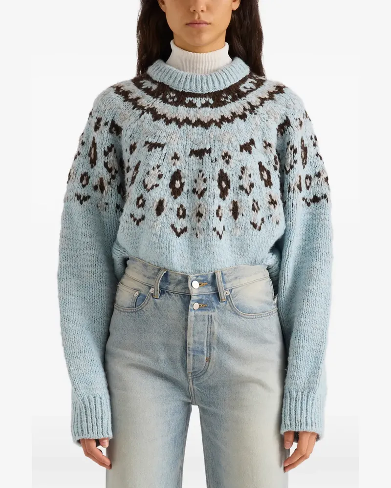 Proenza Schouler Lizzy Pullover - Blau Blau