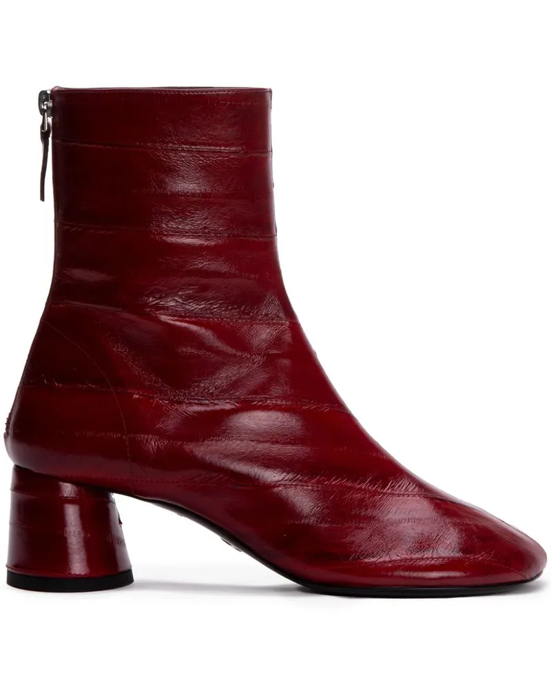 Proenza Schouler Glove Lederstiefel Rot