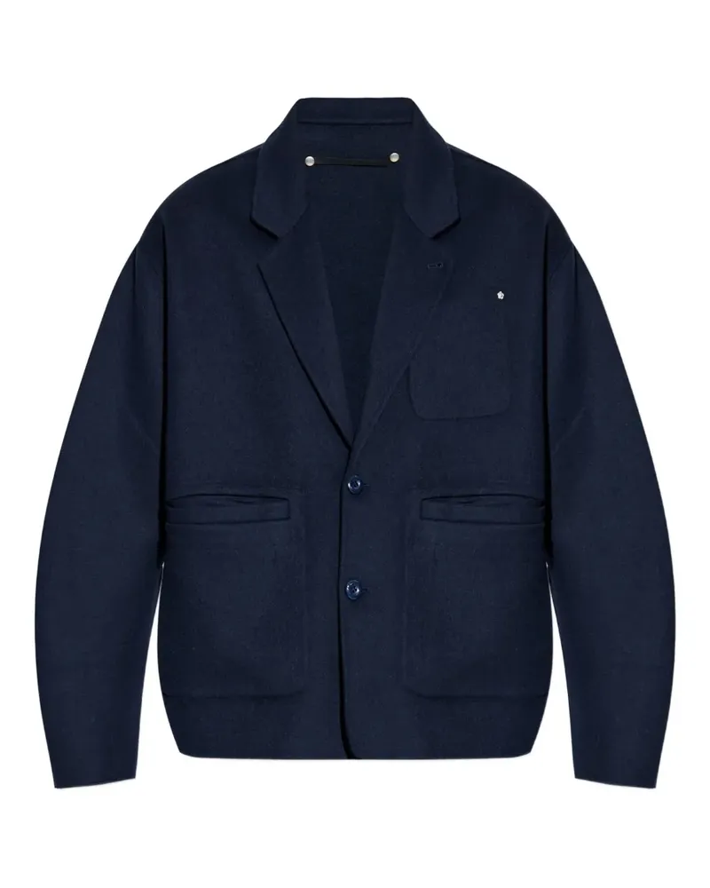 Kenzo Cardigan mit aufgesetzten Taschen - Blau Blau