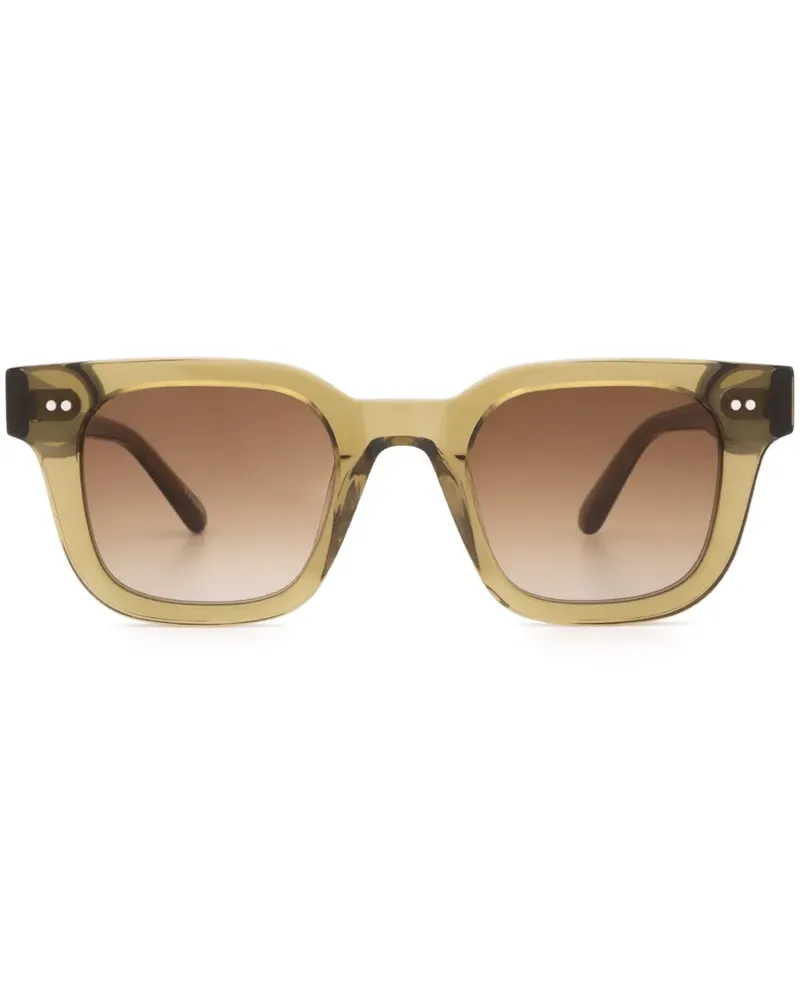 CHIMI Sonnenbrille mit eckigem Gestell - Grün Grün