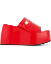 NODALETO Bulla Yelena Sandalen mit Wedge-Absatz 105mm Rot