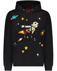 Mostly Heard Rarely Seen Astro in Outerspace Hoodie Schwarz