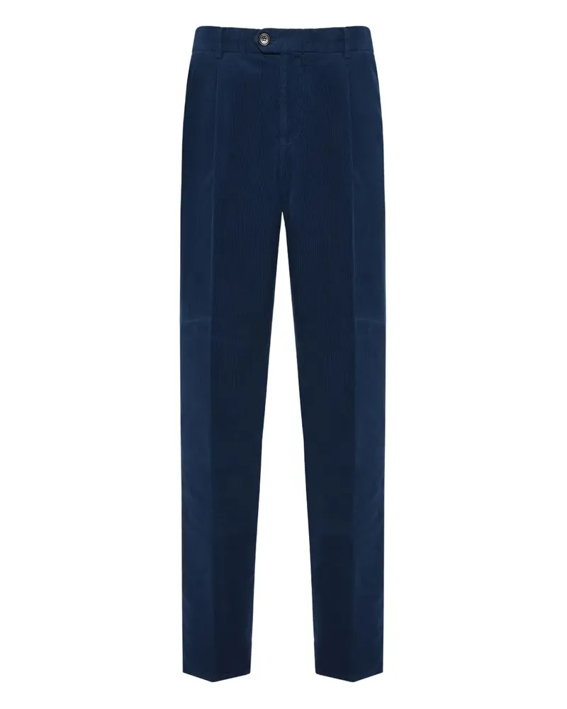 Brunello Cucinelli Hose aus Cord - Blau Blau