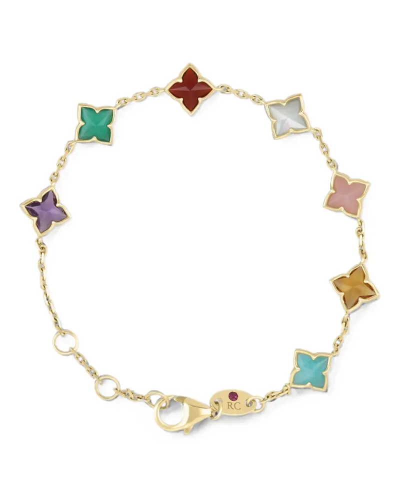 Roberto Coin multi-stone bracelet - Gold Gold