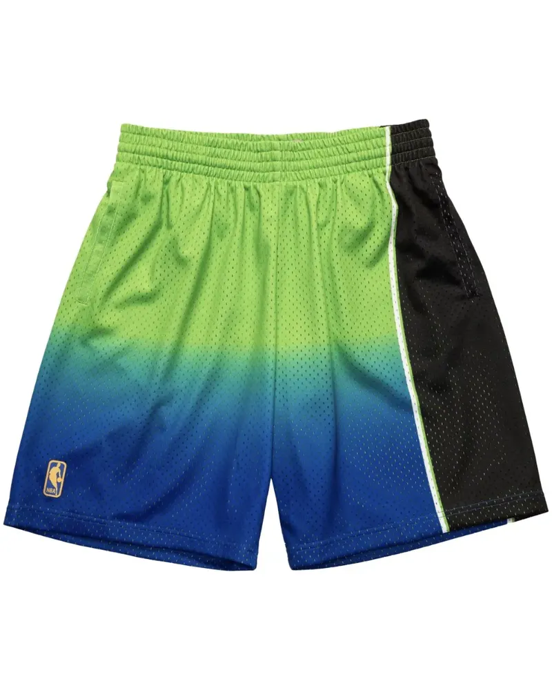 Mitchell & Ness NBA Atlanta Hawks 1996 Reload Shorts - Schwarz Schwarz