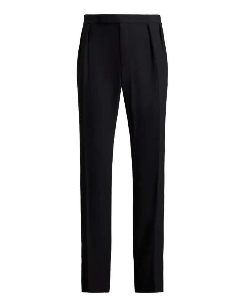 Ralph Lauren pleated tailored trousers - Schwarz Schwarz