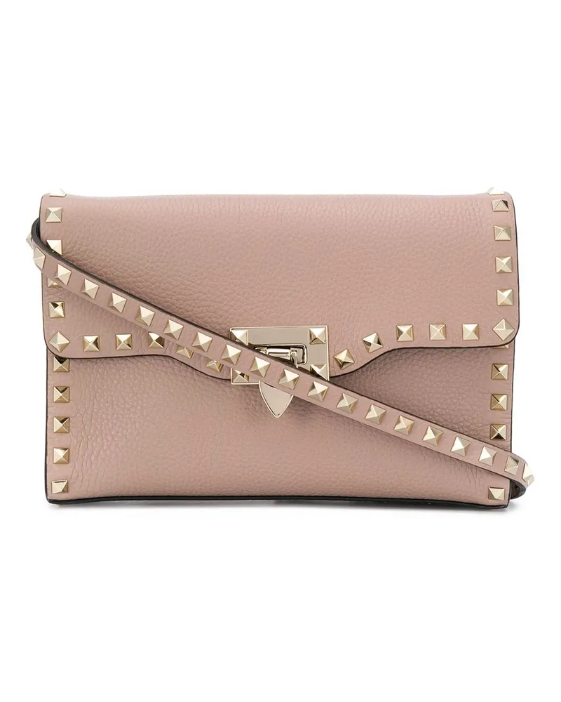 Valentino Garavani Kleine Rockstud Umhängetasche Rosa