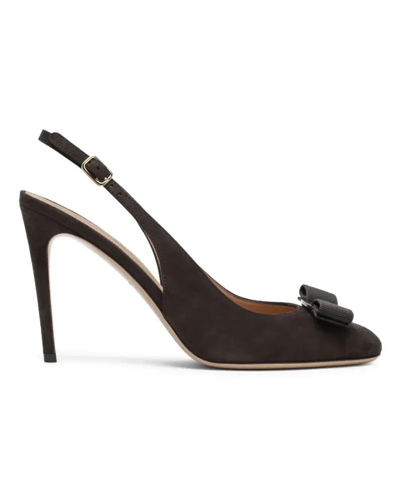 Ferragamo Vara bow slingback pumps - Braun Braun
