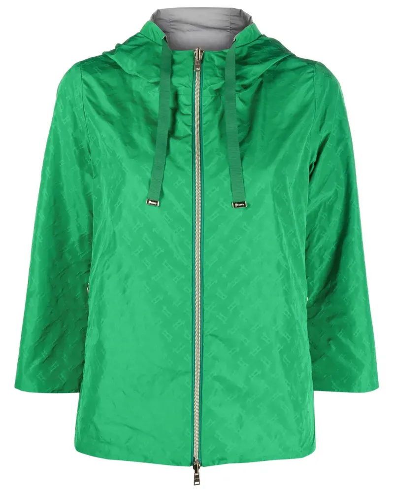 Herno Wendbare Kapuzenjacke - Rot Rot