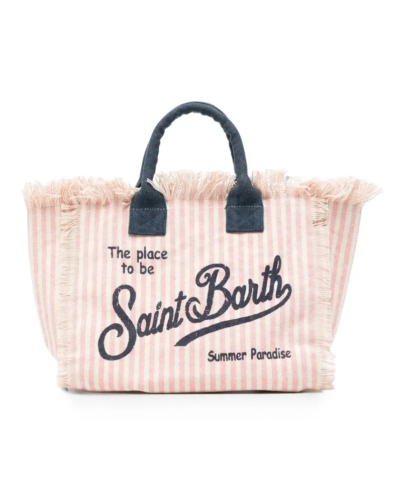 MC2 Saint Barth Gestreifter Colette Shopper - Nude Nude