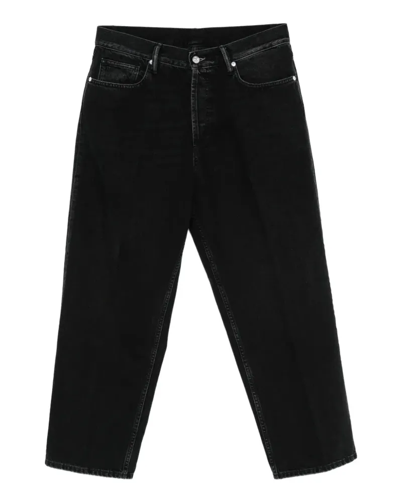 nine:inthe:morning Albert Straight-Leg-Jeans - Schwarz Schwarz