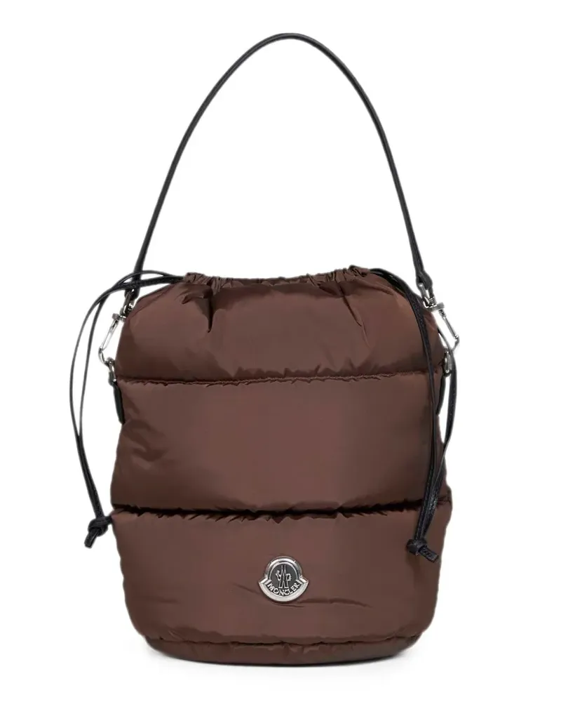 Moncler quilted padded bucket bag - Braun Braun