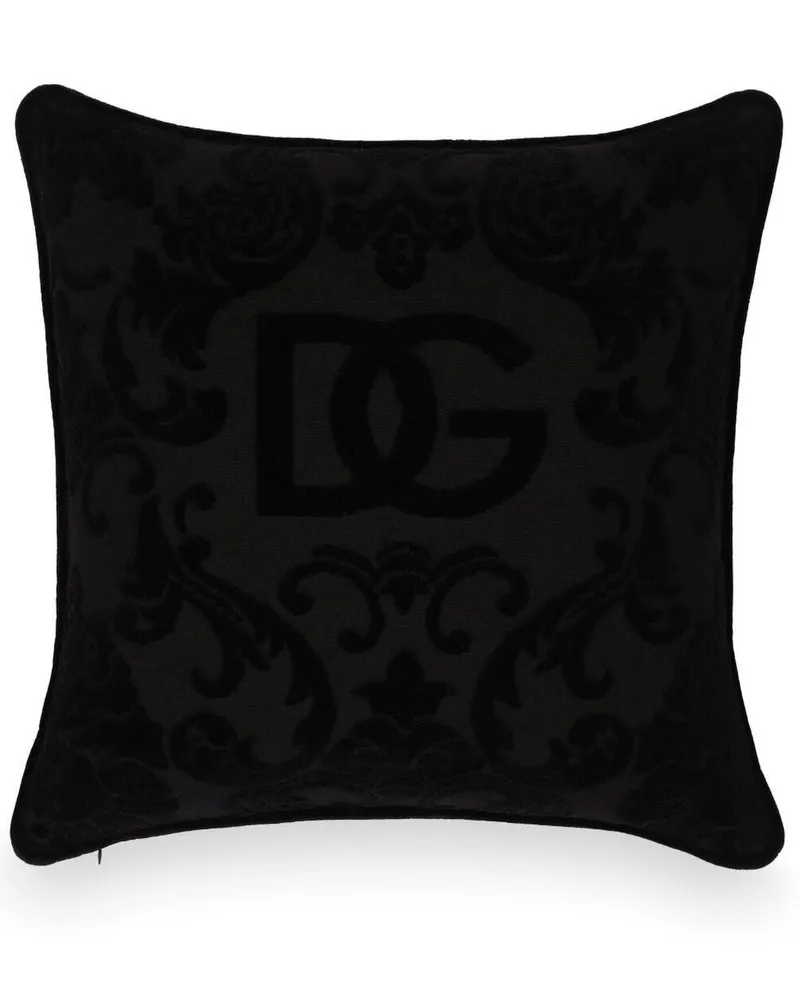 Dolce & Gabbana Kleines Kissen - Schwarz Schwarz
