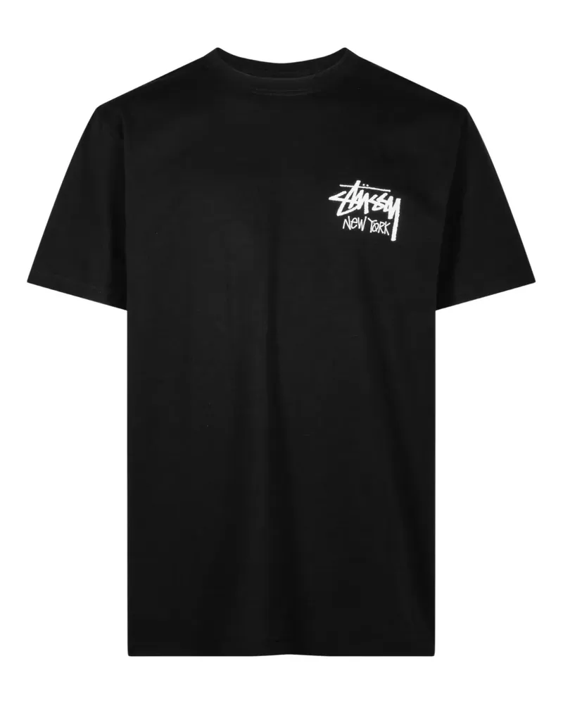 Stüssy Basic "Black" T-Shirt - Schwarz Schwarz