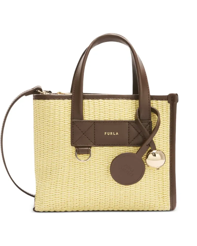 Furla Gewebte Divide It Tote Bag - Nude Nude