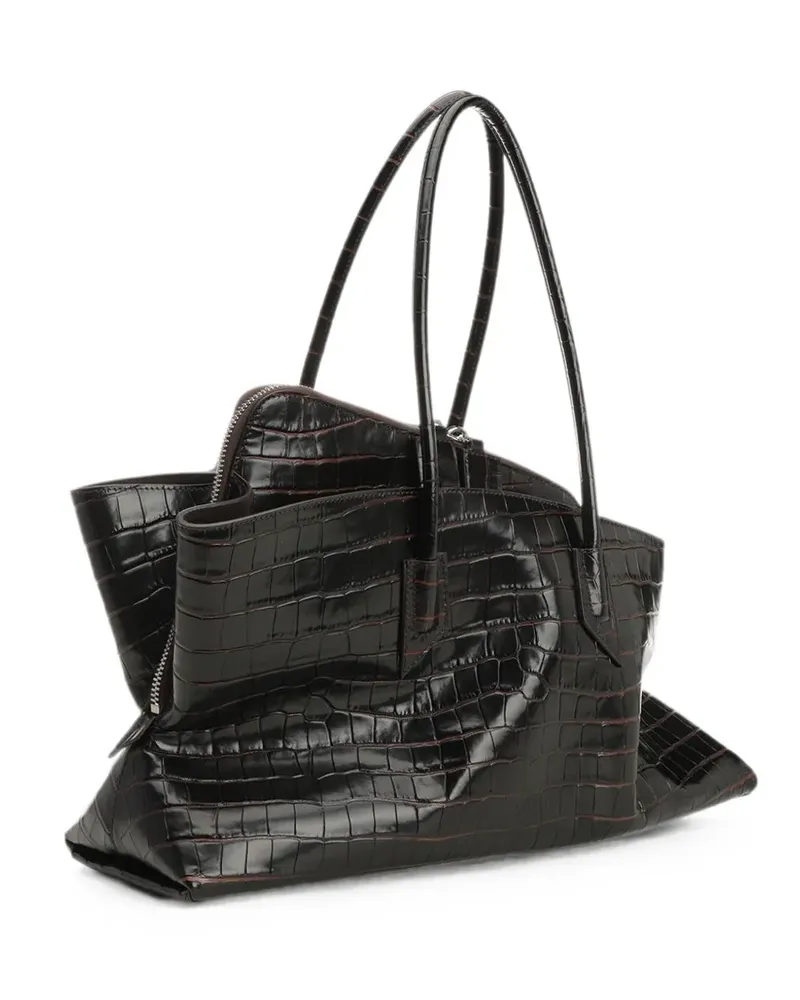 ATTICO medium La Passeggiata shoulder bag - Braun Braun