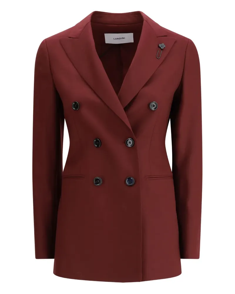 LARDINI Zweireihige Jacke mit Knöpfen - Rot Rot