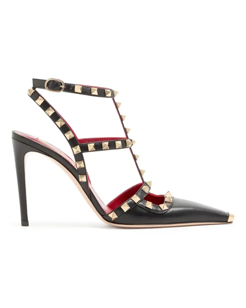 Valentino Garavani Rockstud Pumps aus Ziegenleder - Schwarz Schwarz