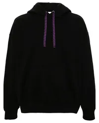 Lanvin x Future Hoodie mit Logo-Stickerei Schwarz