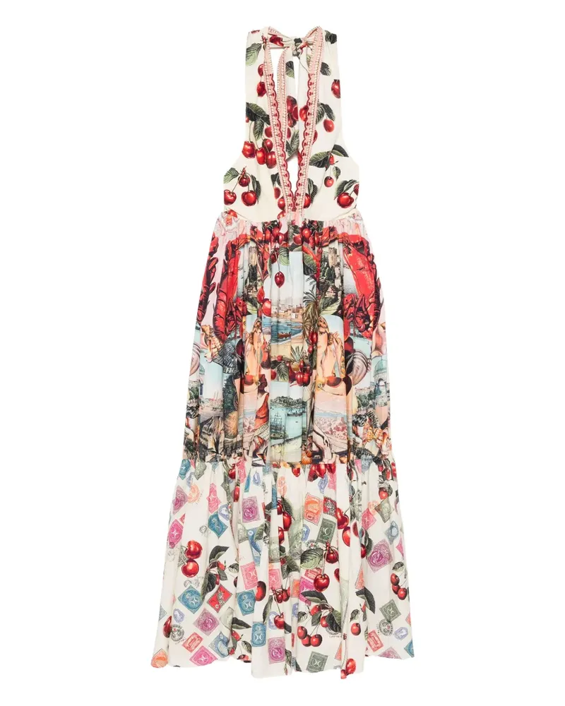 Camilla Notes From the Road Neckholder-Kleid - Nude Nude