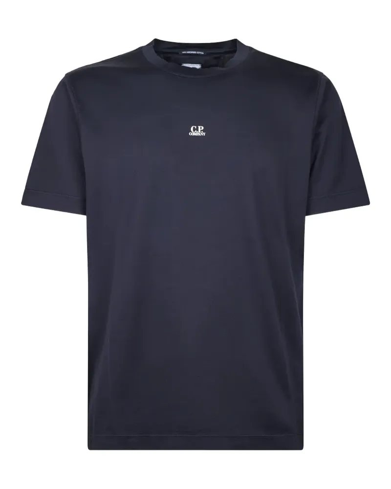 C.P. Company logo T-shirt - Blau Blau