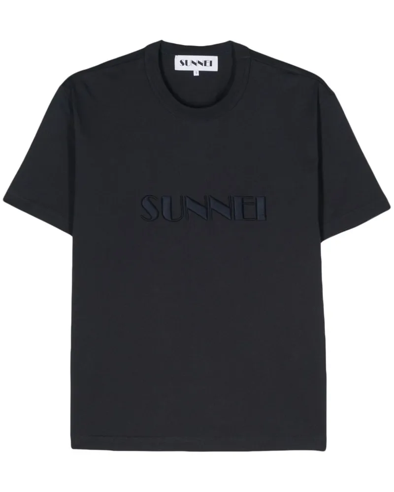 SUNNEI T-Shirt aus Bio-Baumwolle Blau