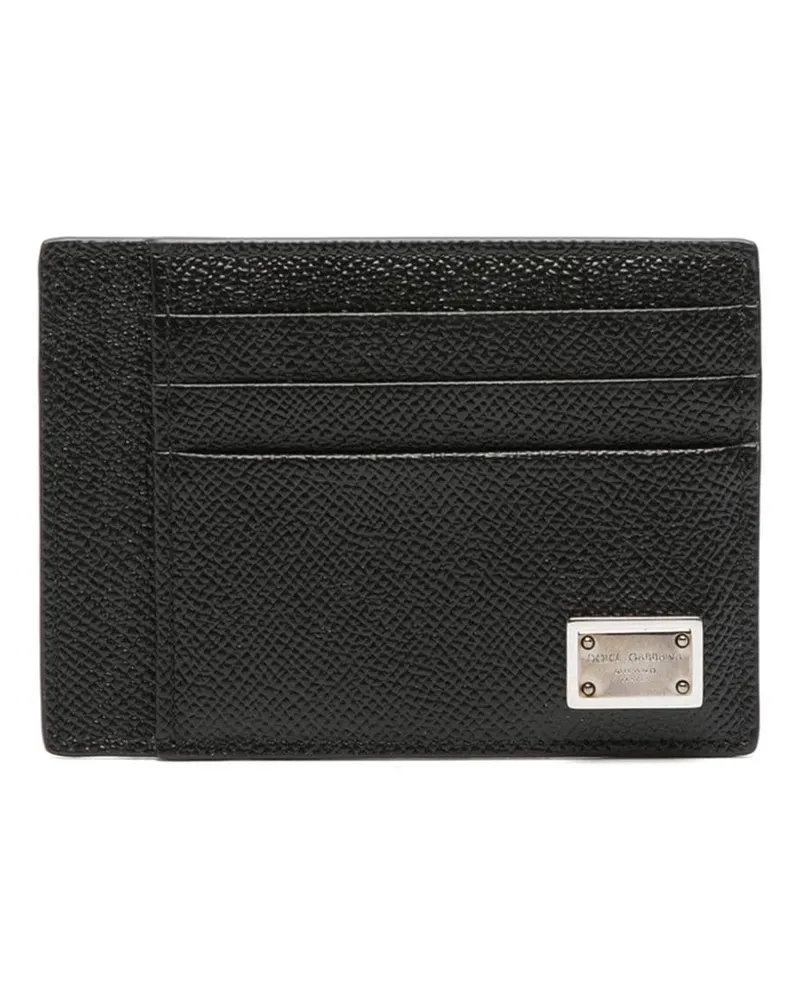Dolce & Gabbana Dauphine Kartenetui - Schwarz Schwarz