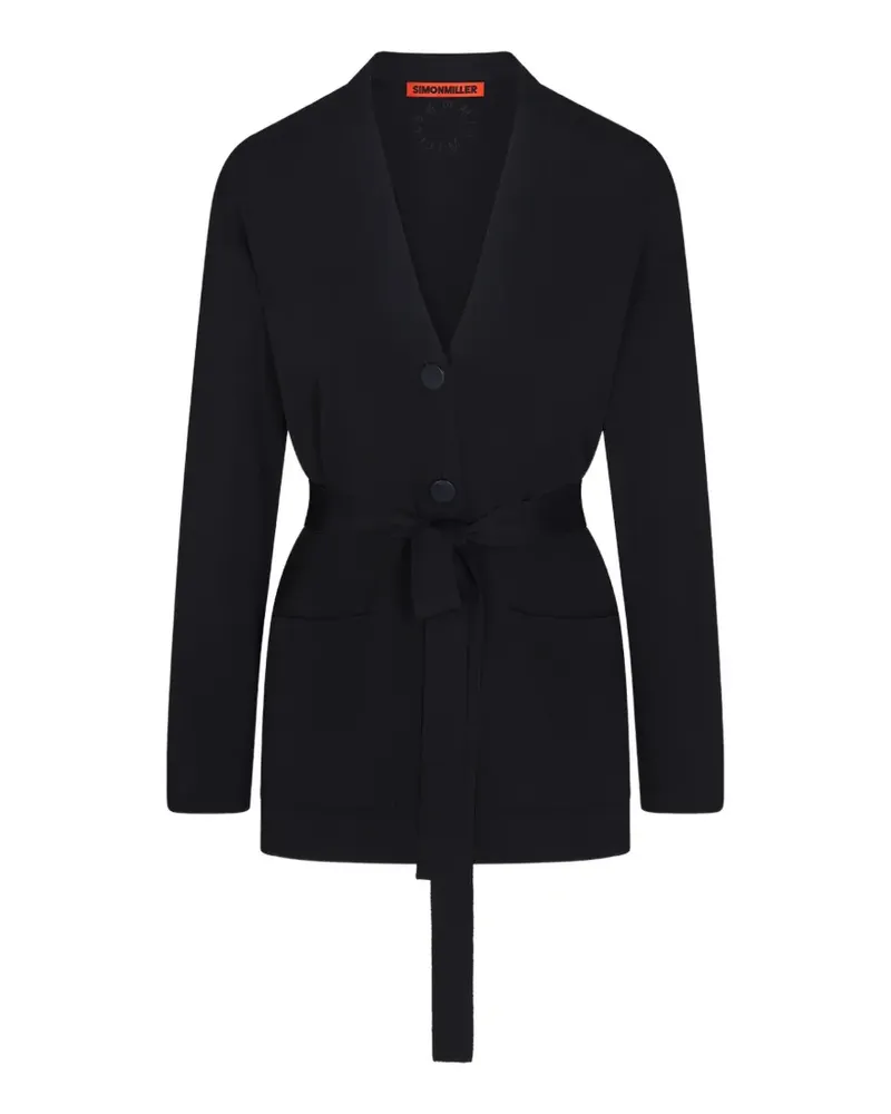 Simon Miller Max belted cardigan - Schwarz Schwarz