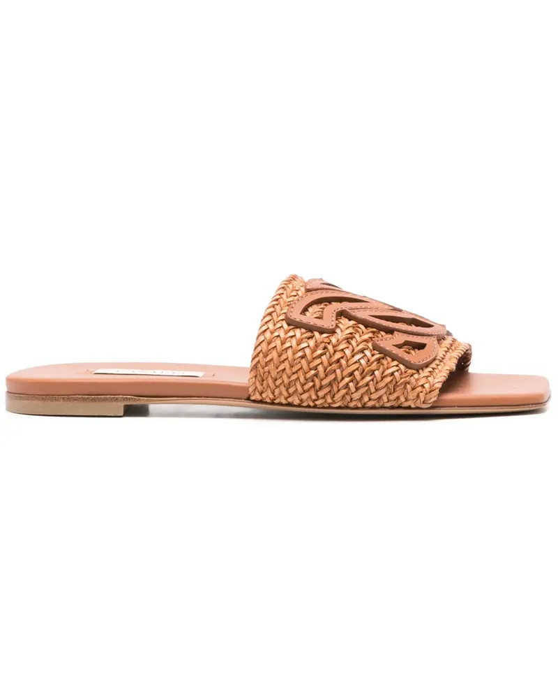 Casadei Positano Pantoletten - Braun Braun