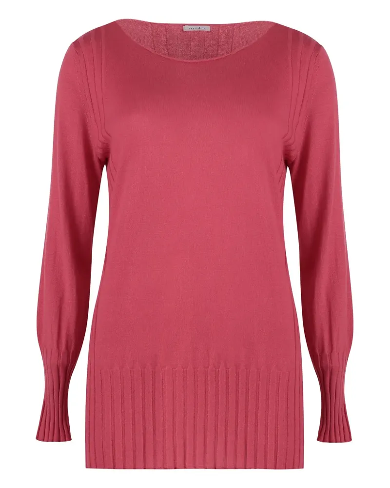 Malo Pullover aus Kaschmir - Rosa Rosa