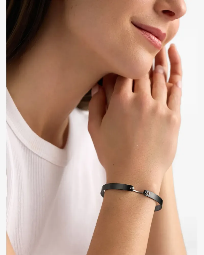 Nouvel Heritage Midnight In Manhattan Mood black diamond bracelet - Schwarz Schwarz