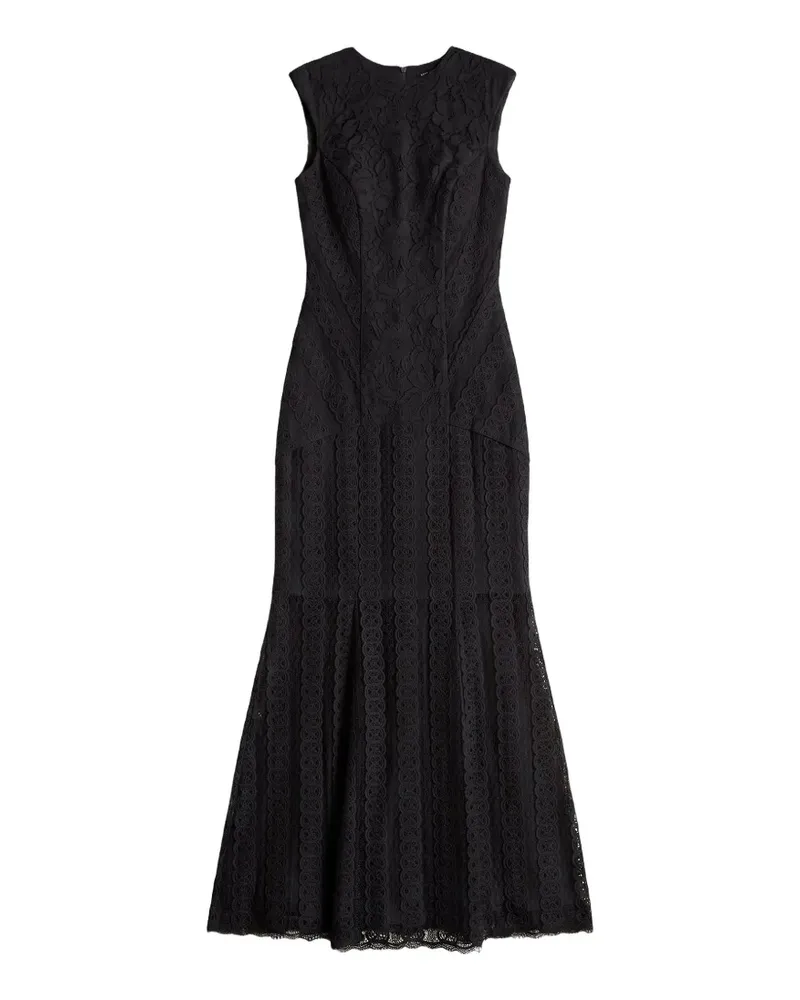 Charo Ruiz Lovie Spitzenkleid - Schwarz Schwarz