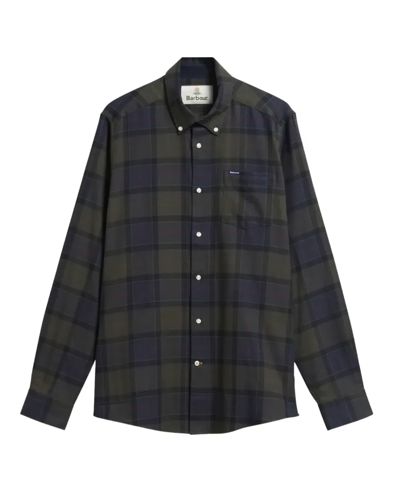 Barbour Roma Hemd mit Schottenkaro - Grün Grün