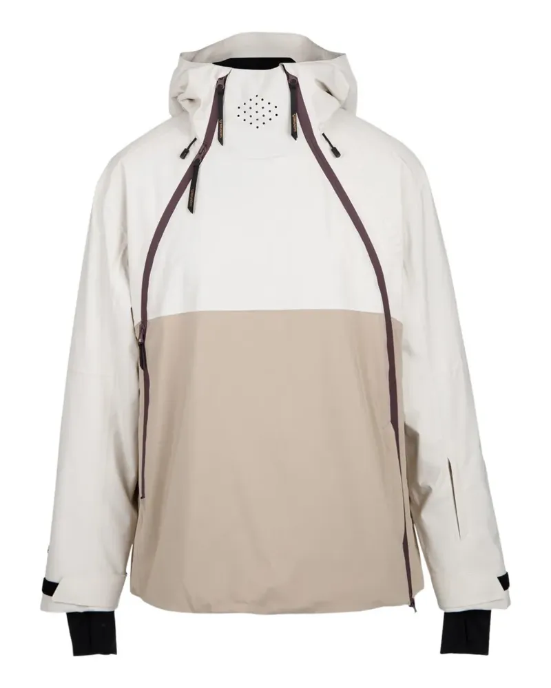 Brunotti Joy colour-block hooded jacket - Weiß Weiß
