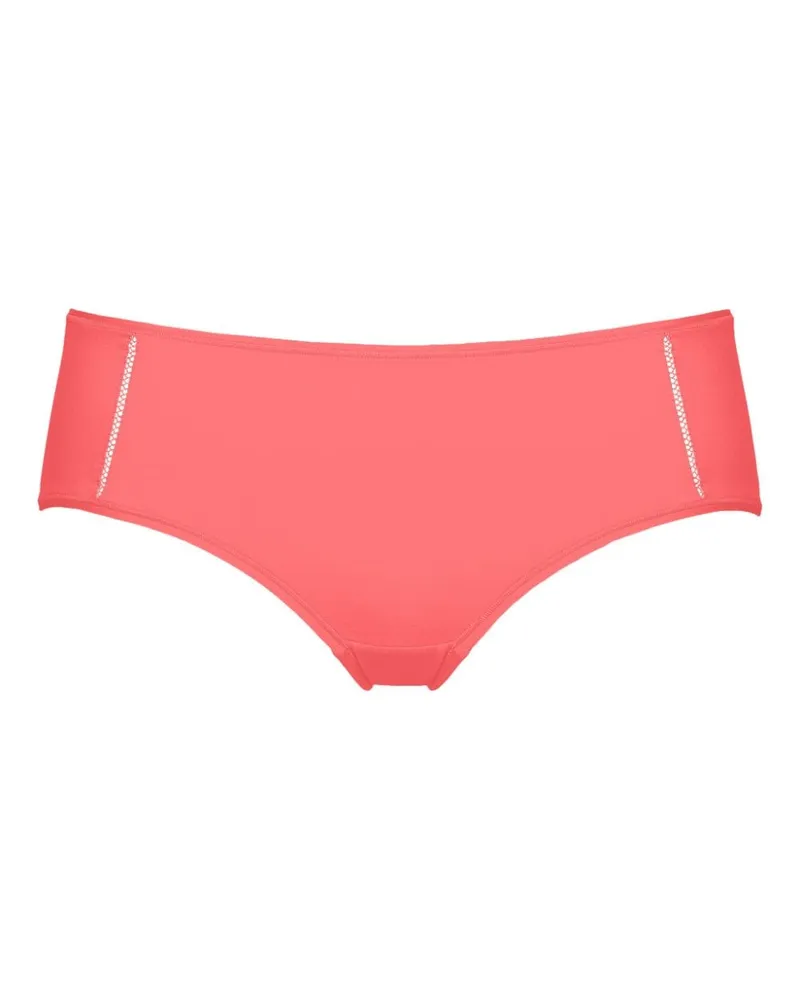 Eres Monica Soyeuse Slip mit Mesh-Besatz - Rosa Rosa