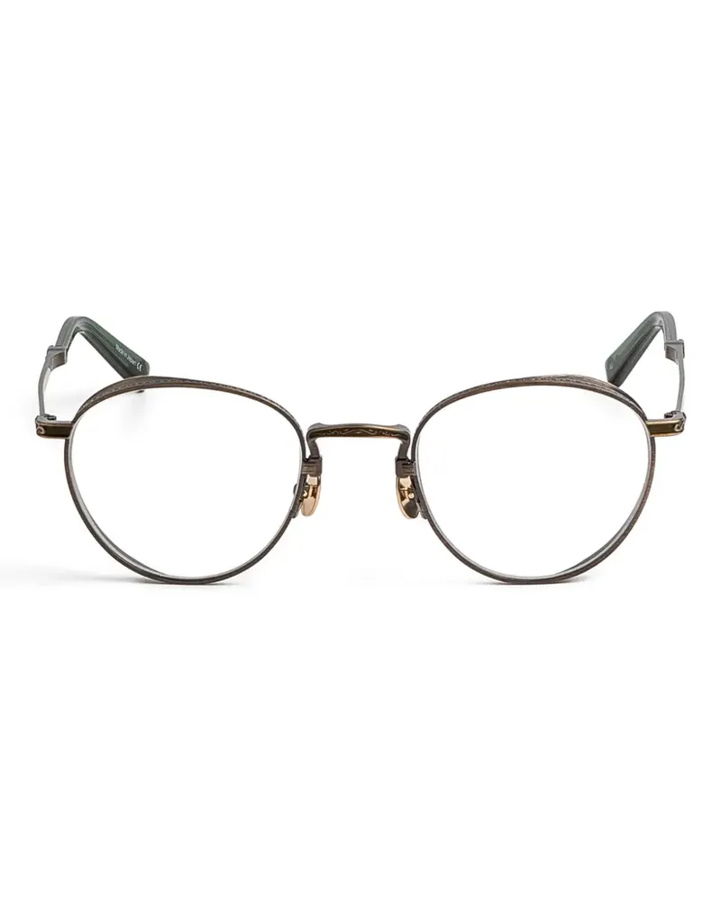 MATSUDA round metal glasses - Braun Braun