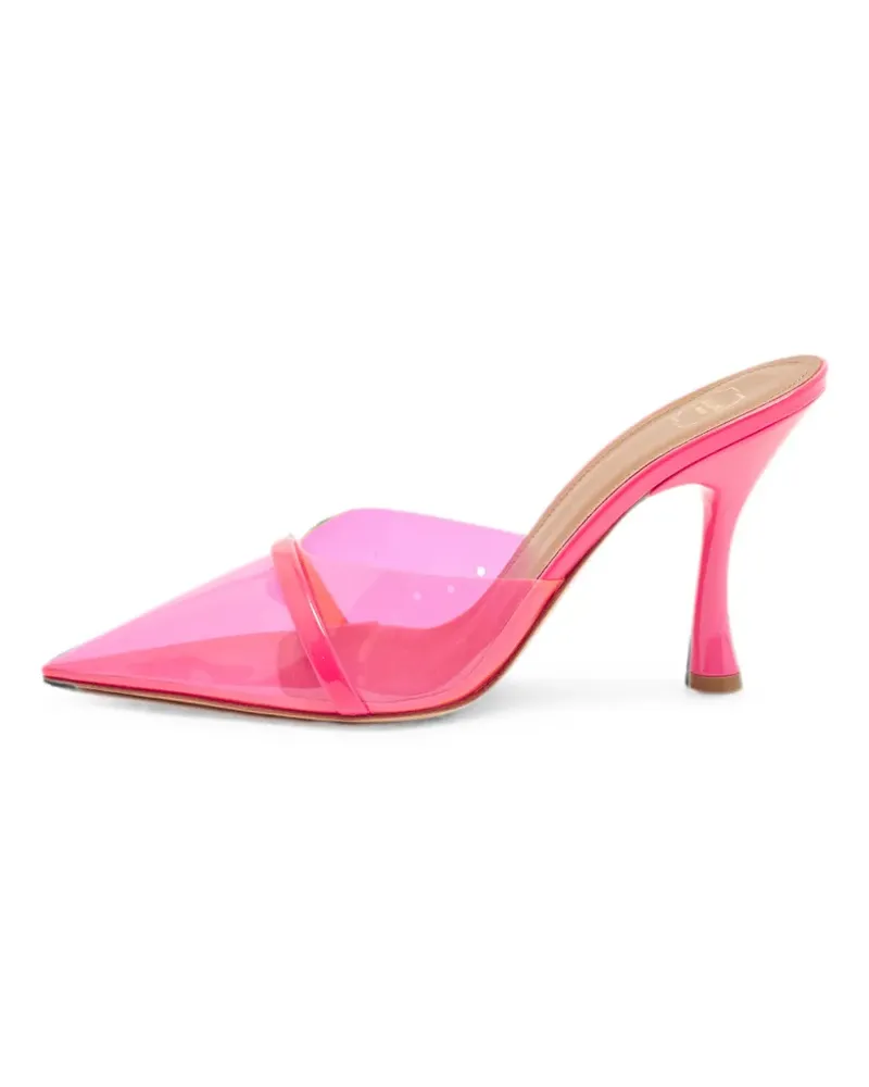 Malone Souliers Joella Mules aus Lackleder - Rosa Rosa
