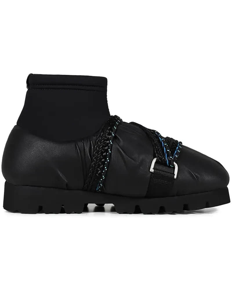 YUME YUME Stiefel mit dicker Sohle - Schwarz Schwarz