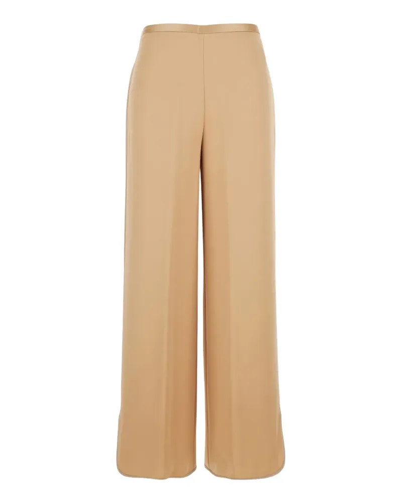 forte_forte elasticated-panel trousers - Nude Nude