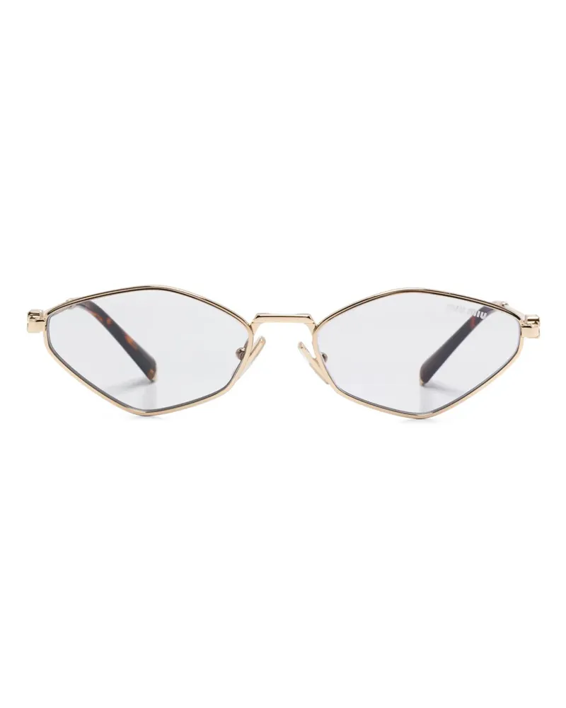 Miu Miu Regent Sonnenbrille - Gold Gold