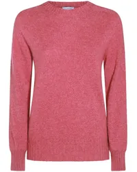 Malo Kaschmirpullover mit rundem Ausschnitt Rosa