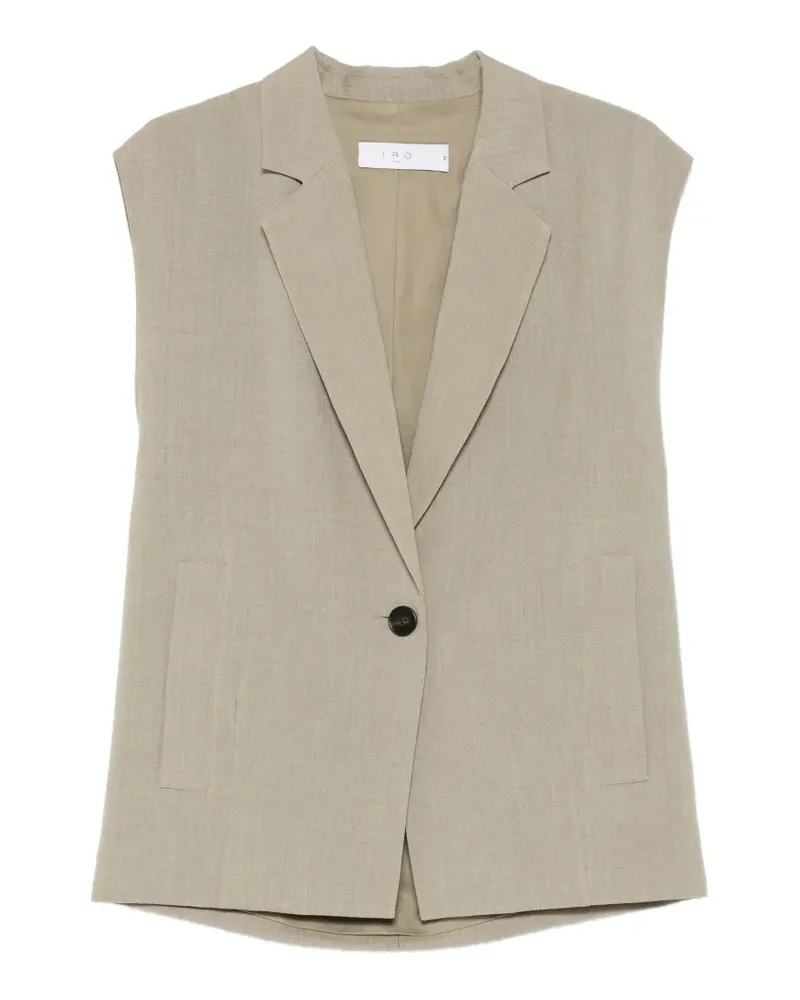 IRO button sleeveless vest - Grün Grün