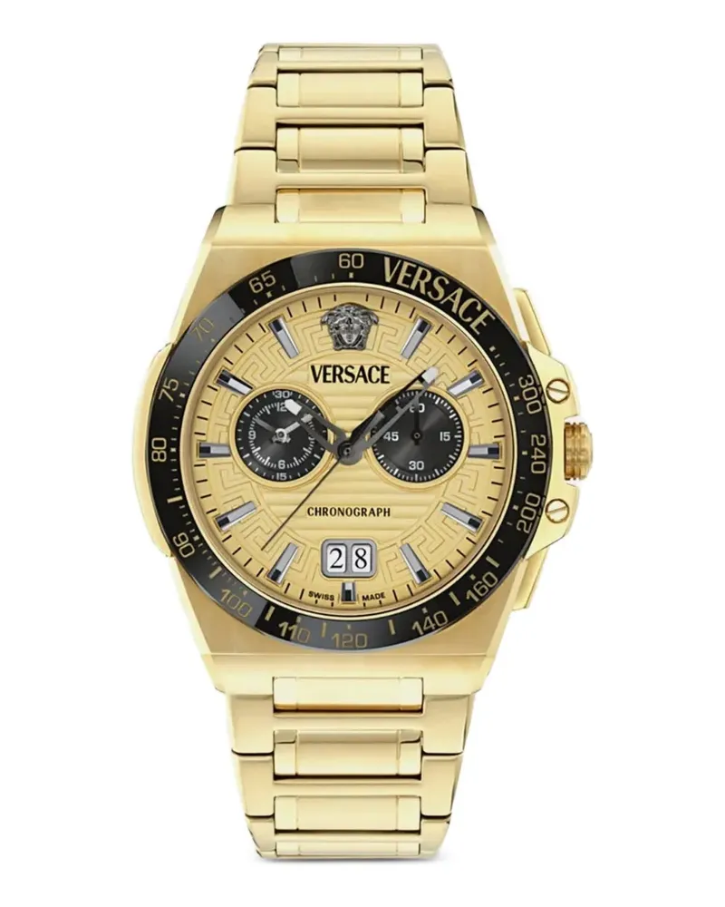 Versace Greca Reaction 43mm watch - Gold Gold