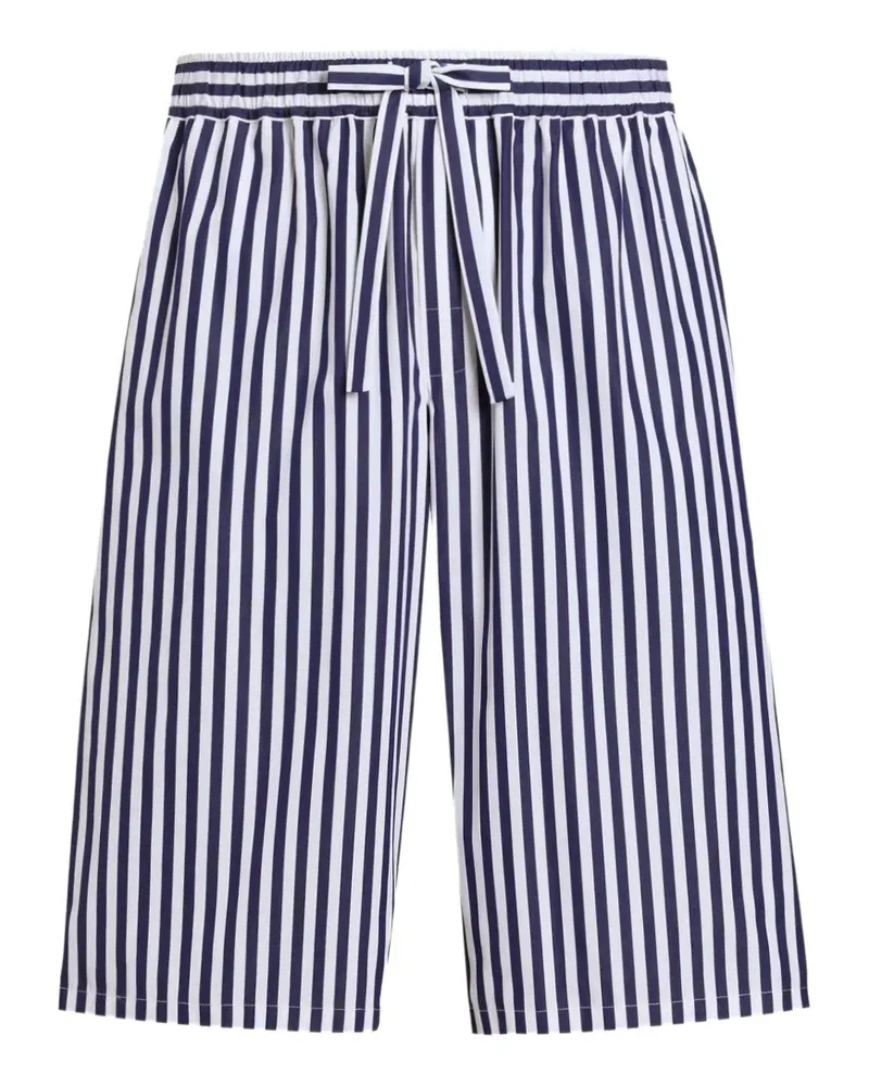 Dolce & Gabbana striped poplin Vanity bermuda shorts - Blau Blau