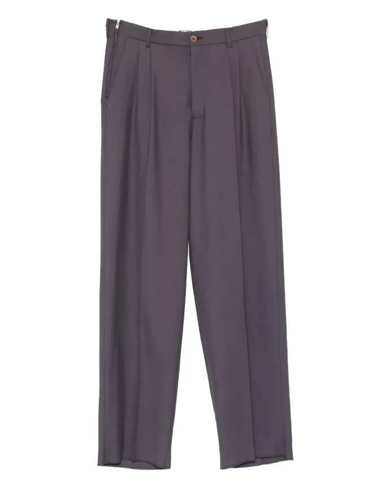 Magliano Bundfaltenhose mit Reißverschlüssen - Violett Violett