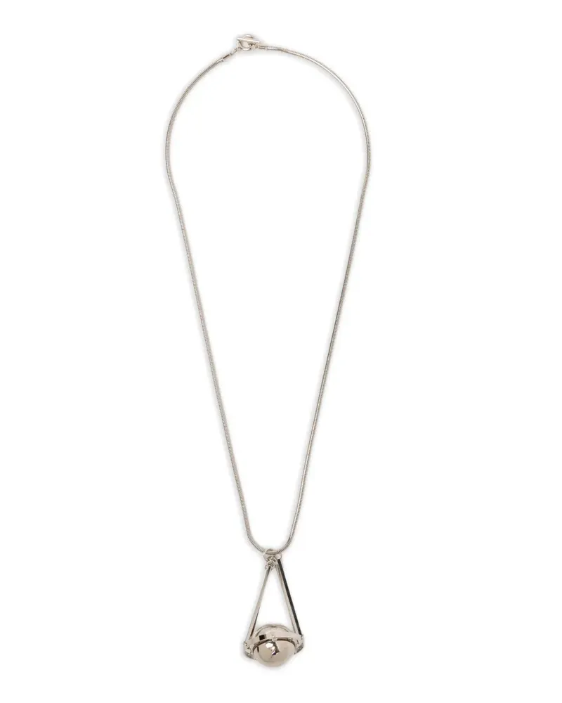 Toga Halskette mit Reichsapfel-Anhänger - Silber Silber