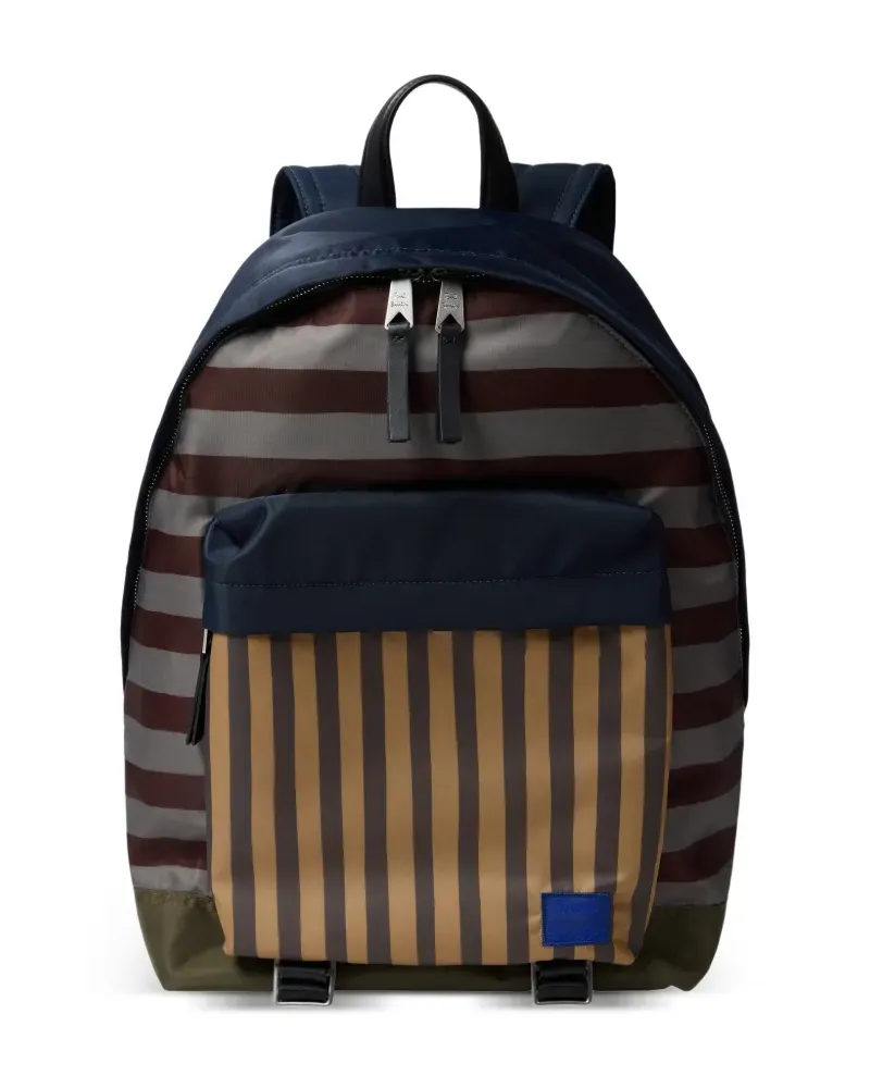 Paul Smith striped backpack - Blau Blau